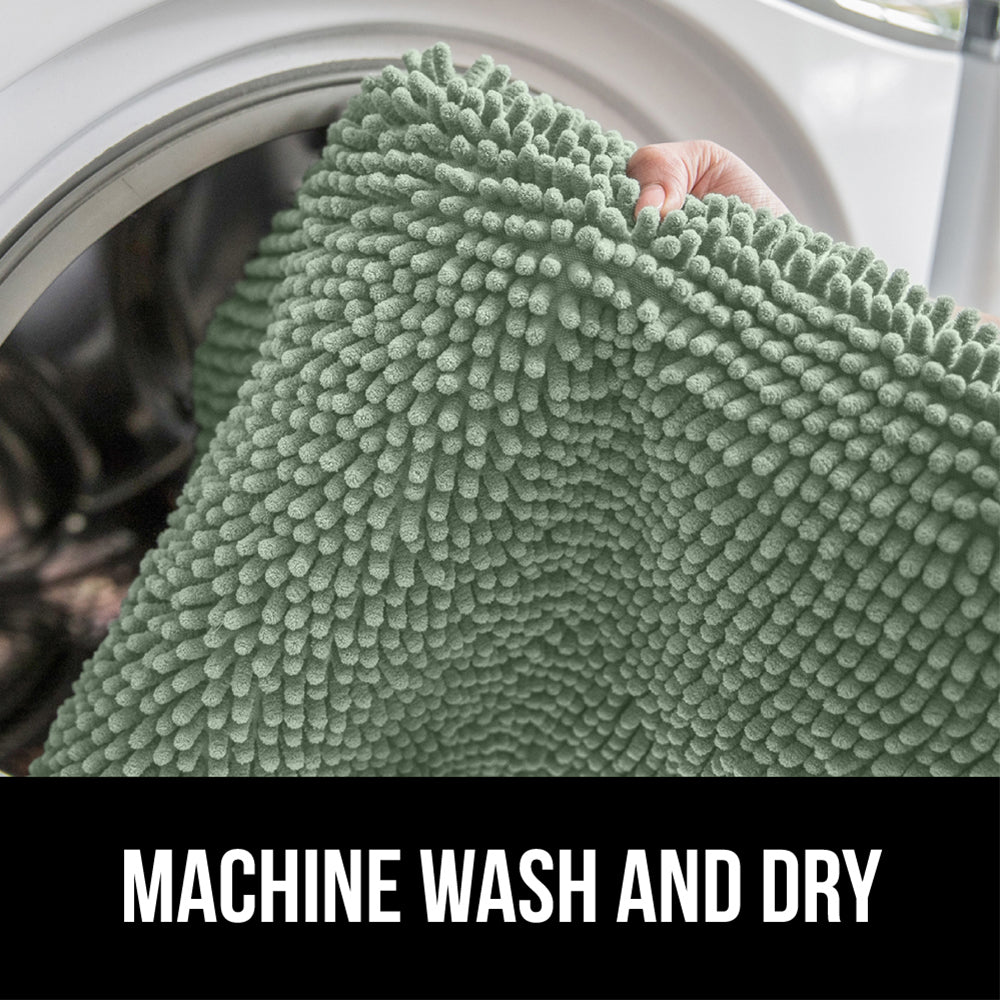 Chenille Bath Rug  Gorilla Grip