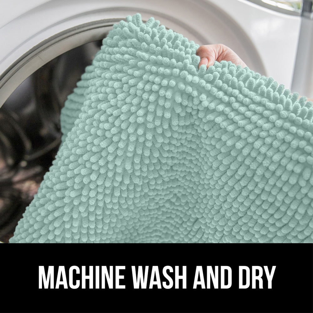 Chenille Bath Rug Gorilla Grip