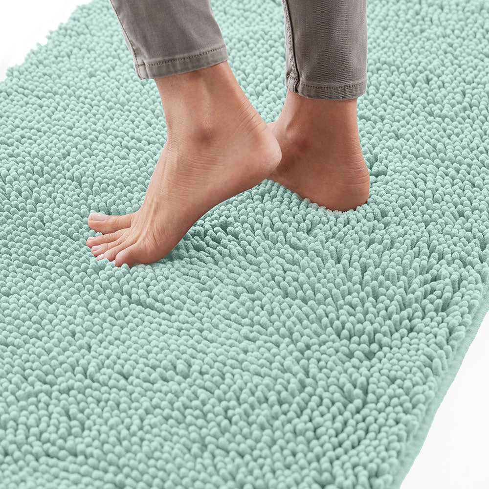 Chenille Bath Rug Gorilla Grip
