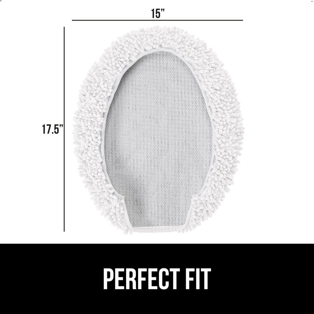 Chenille Toilet Lid Cover