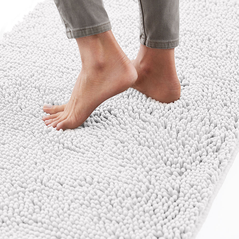 Chenille Bath Rug Gorilla Grip