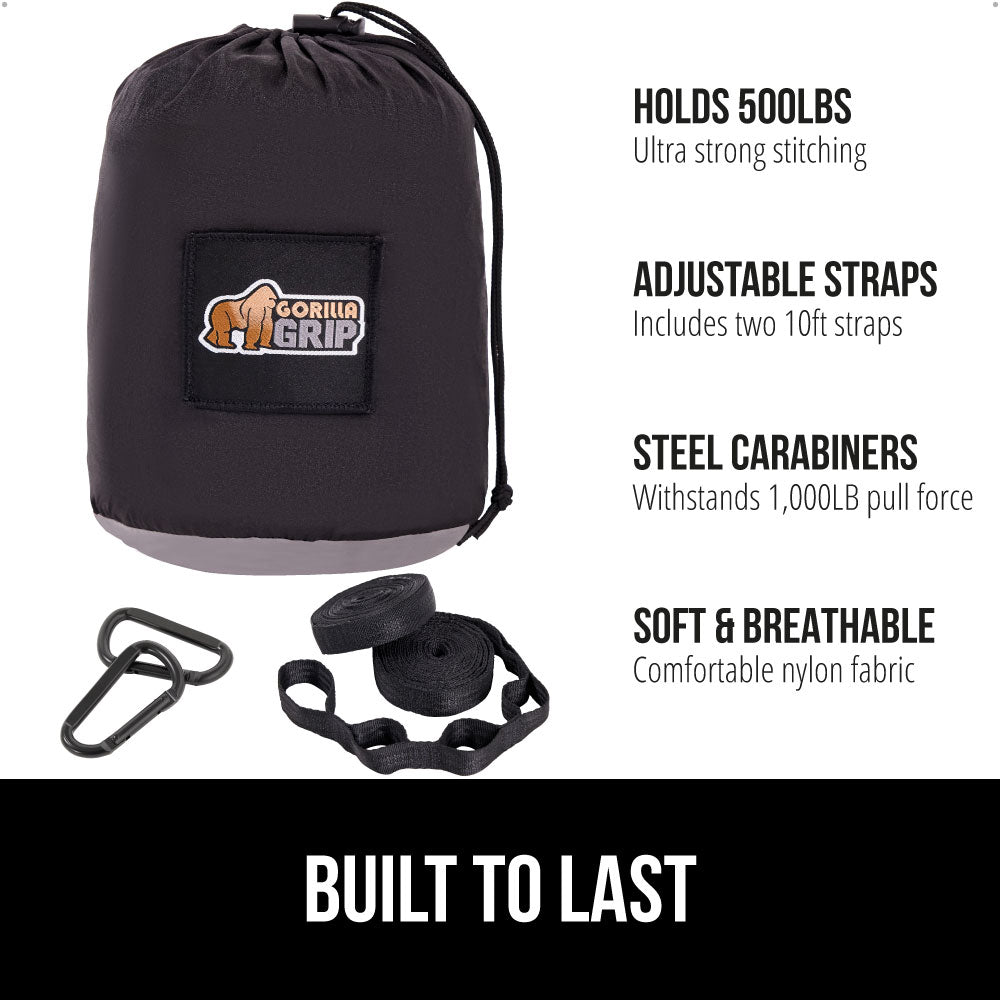 Camping Hammock Gorilla Grip