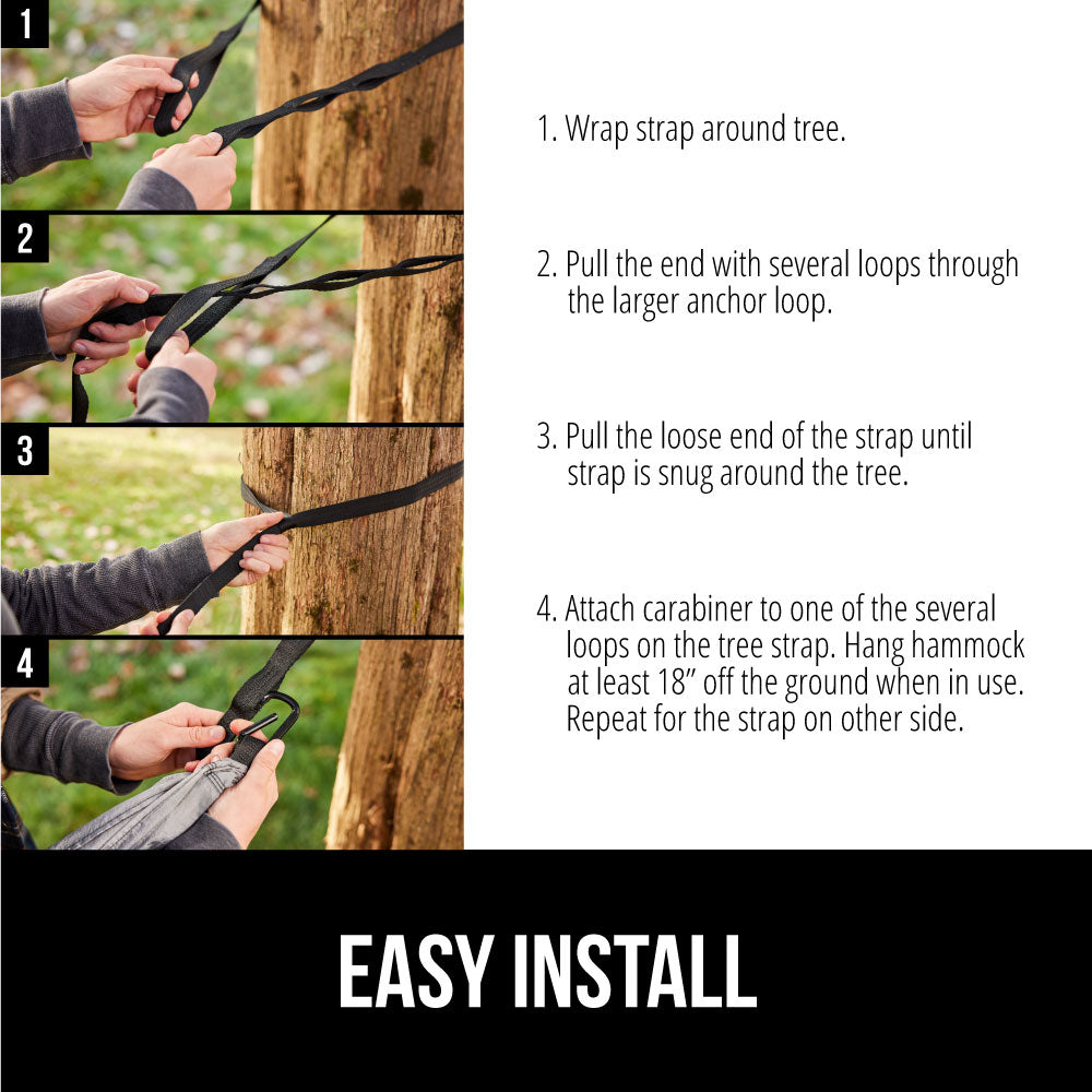 Camping Hammock Gorilla Grip