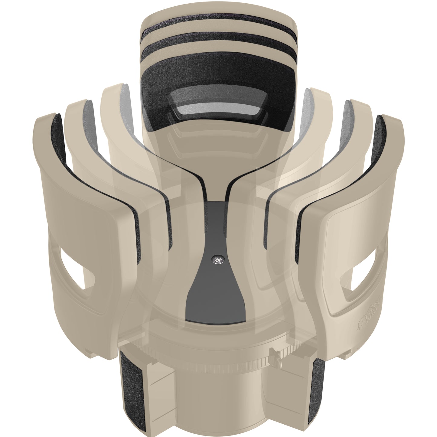 Cup Holder Expander Gorilla Grip Tan 1