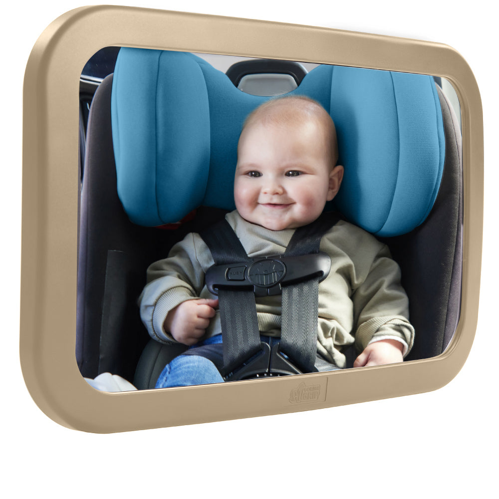 Car Seat Mirror Gorilla Grip Beige