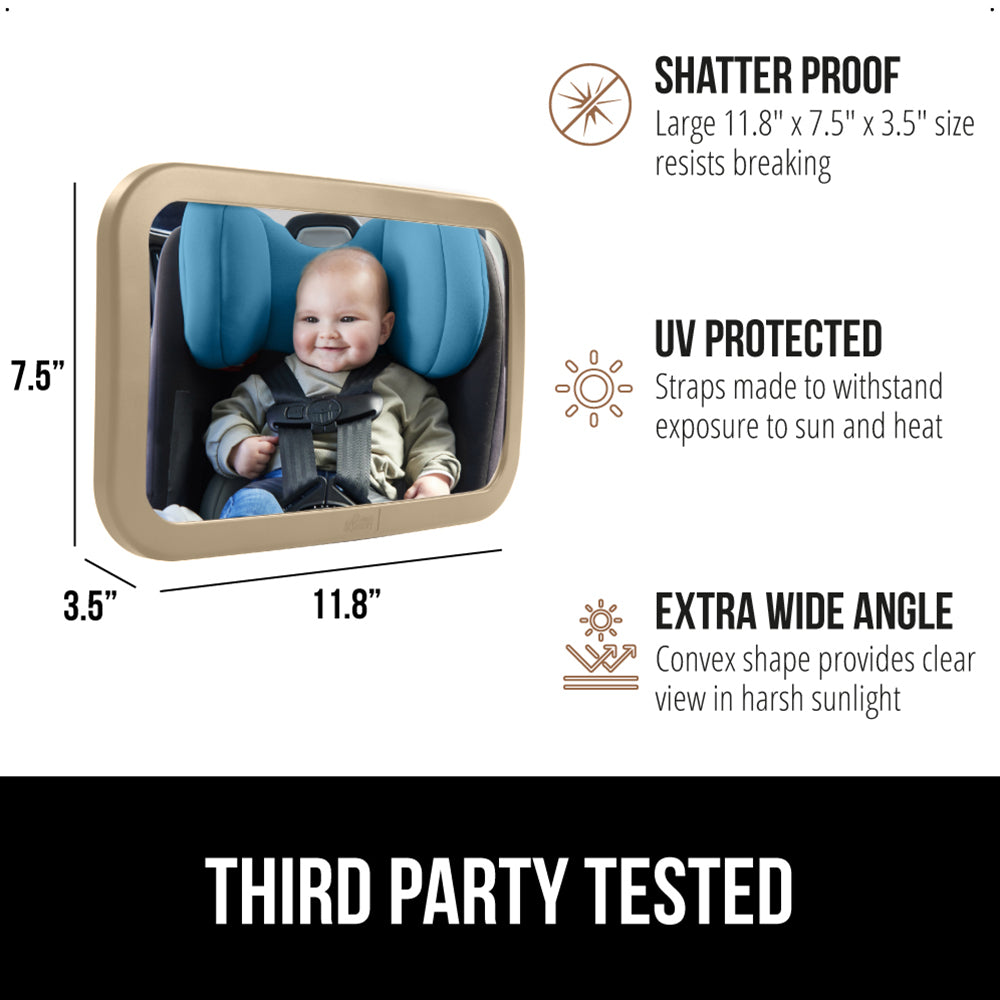 Car Seat Mirror Gorilla Grip