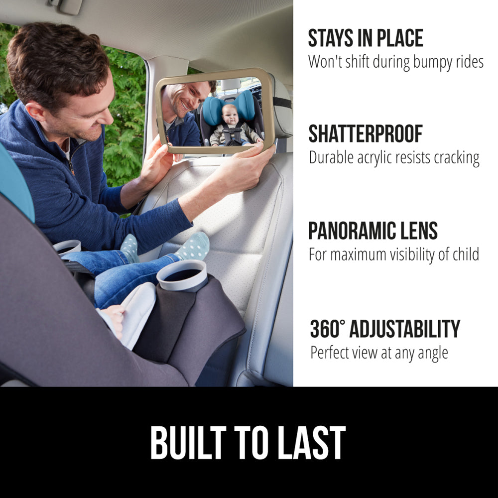 Car Seat Mirror Gorilla Grip