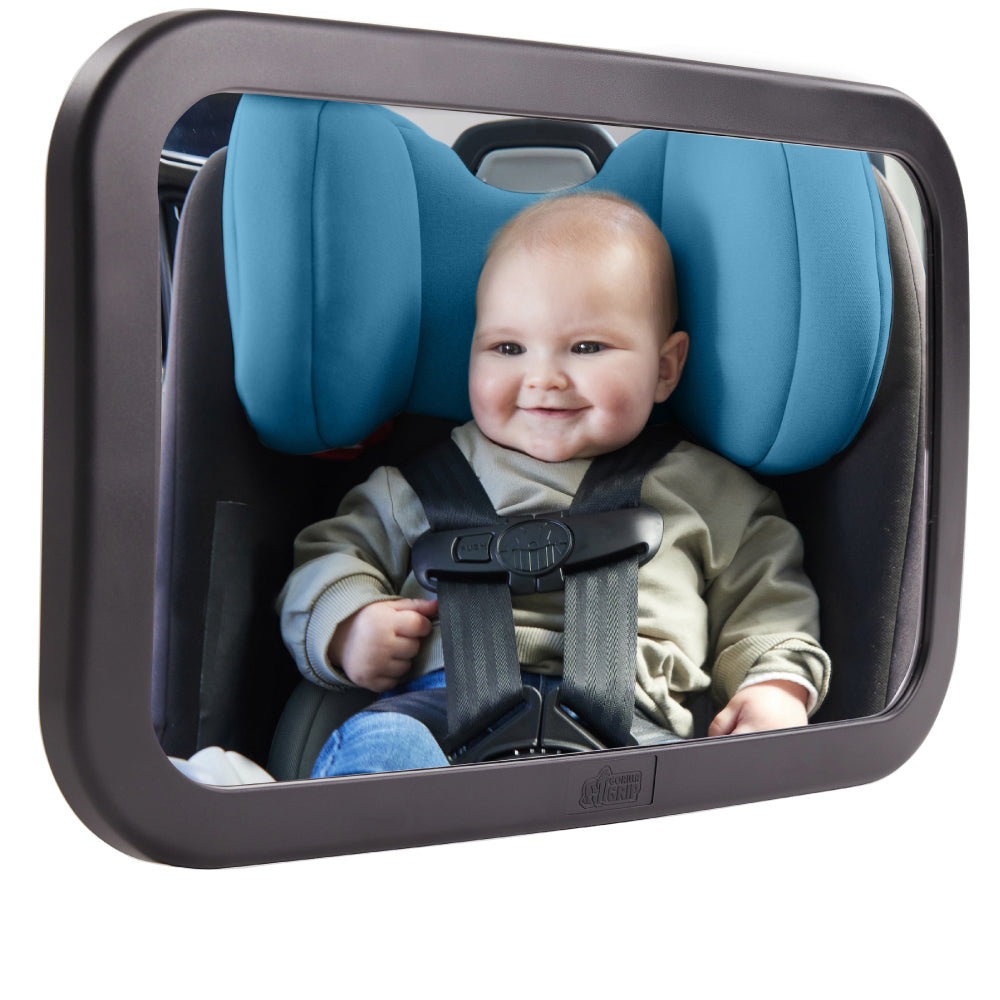 Car Seat Mirror Gorilla Grip Black