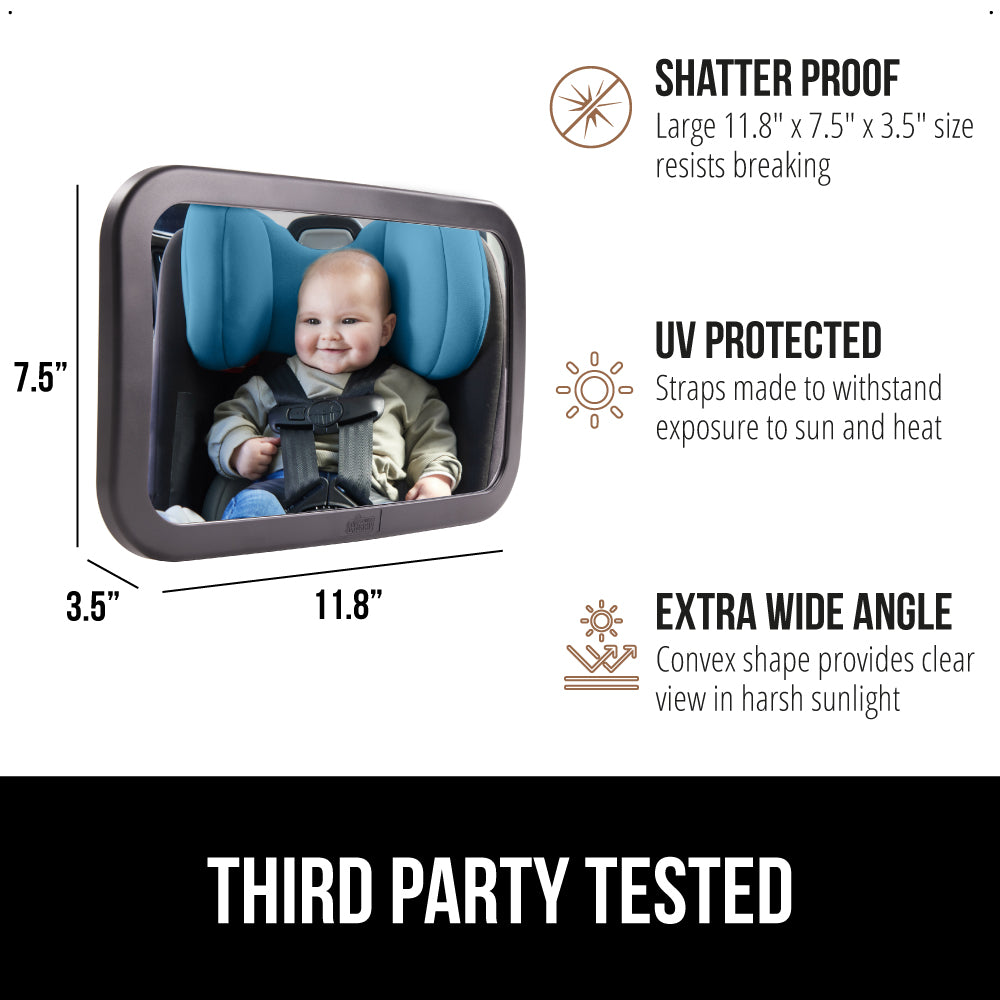 Car Seat Mirror Gorilla Grip