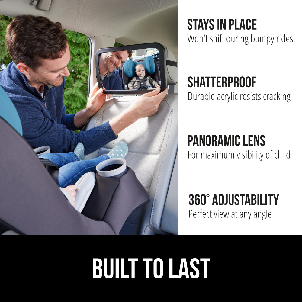 Car Seat Mirror Gorilla Grip