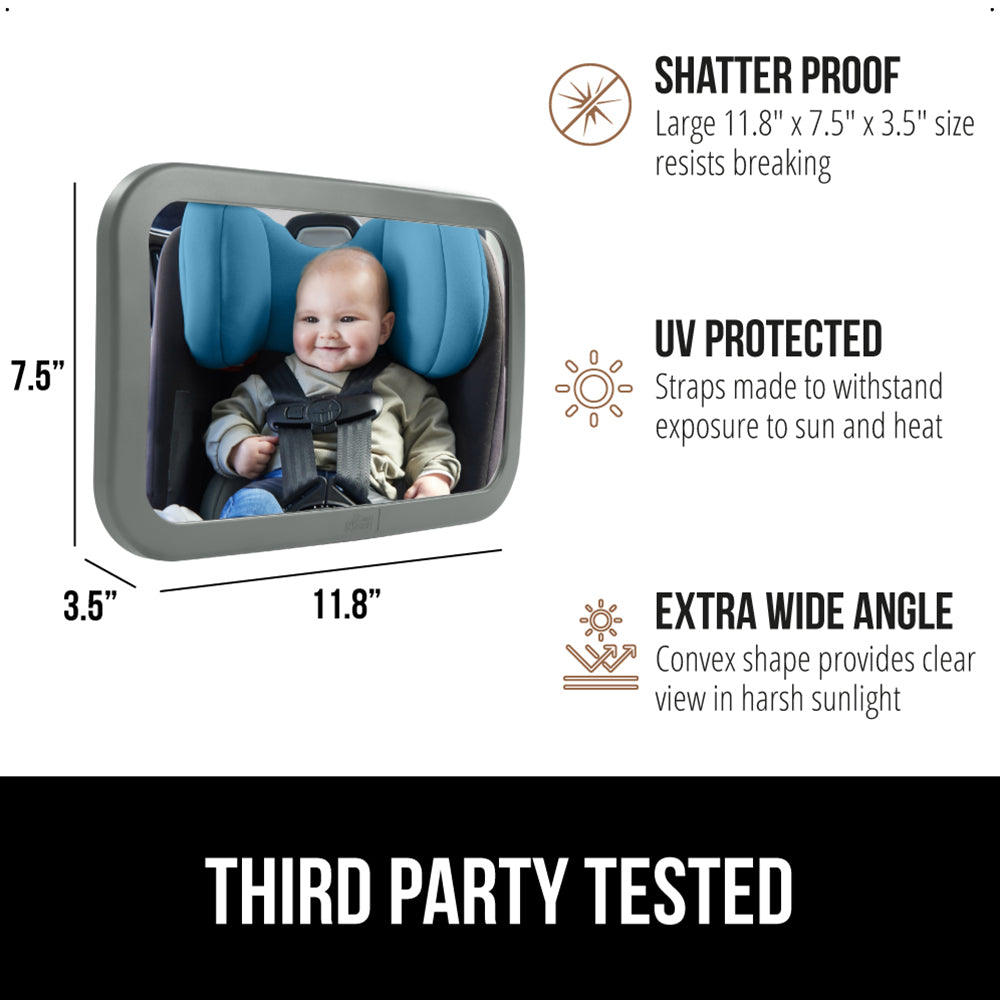 Car Seat Mirror Gorilla Grip
