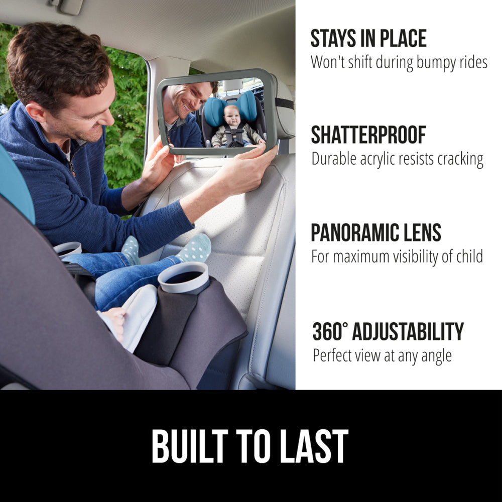Car Seat Mirror Gorilla Grip
