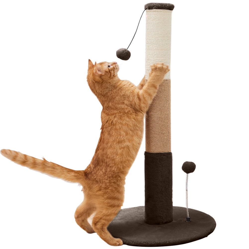 Cat Post Gorilla Grip Brown Small