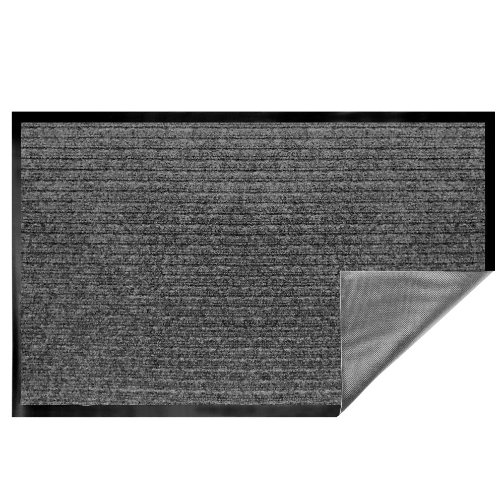 Traffic Guard Doormat Gorilla Grip Gray 29" x 17" 1 Pack