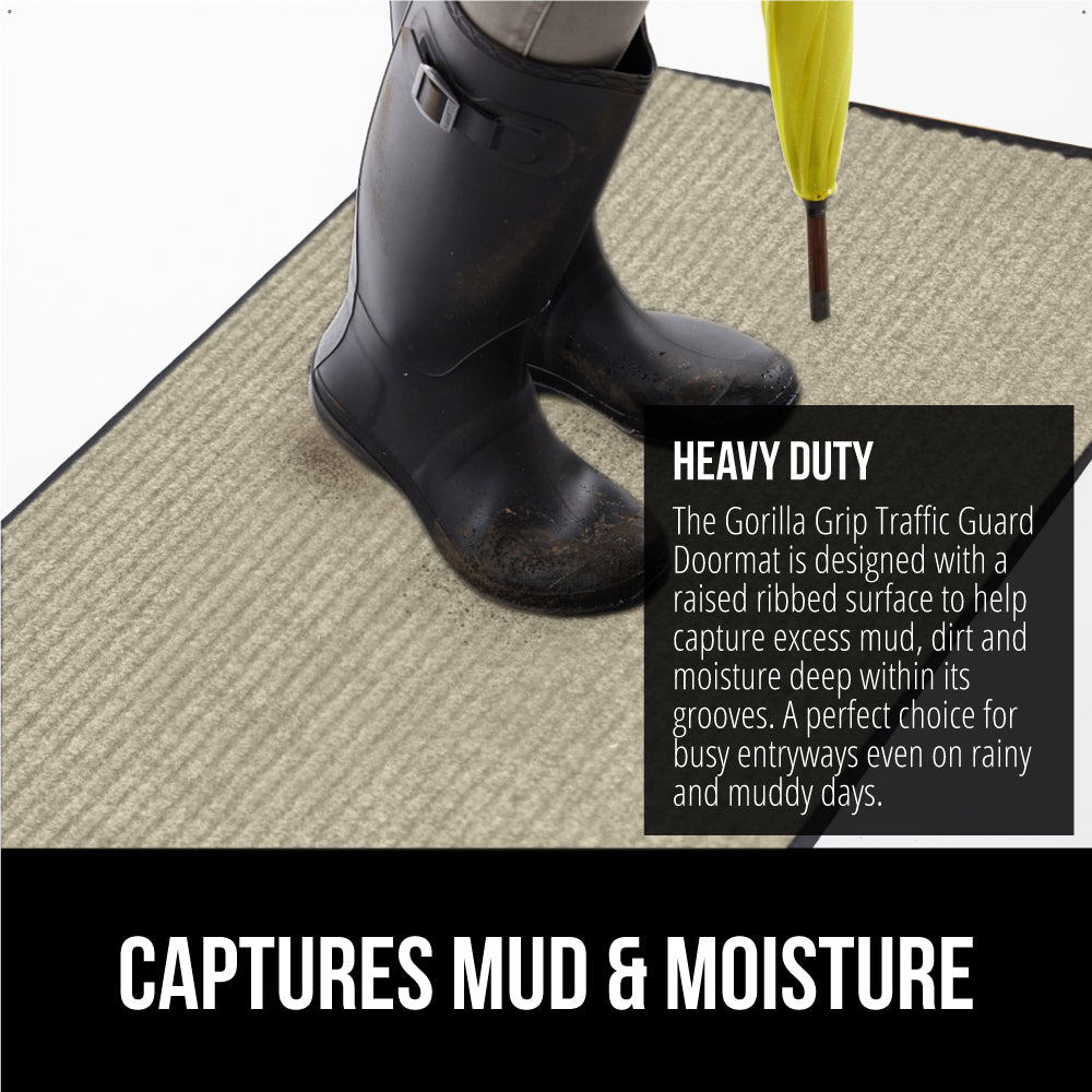 Traffic Guard Doormat Gorilla Grip