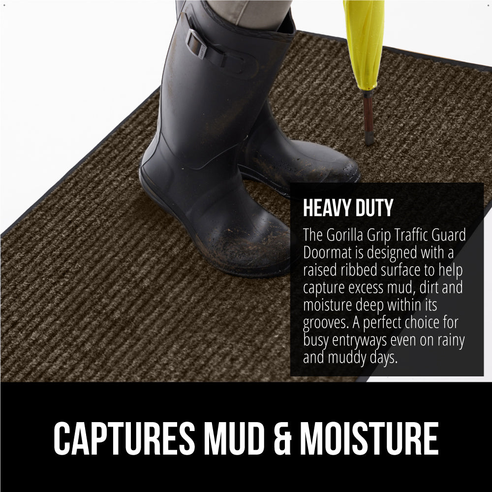 Traffic Guard Doormat Gorilla Grip