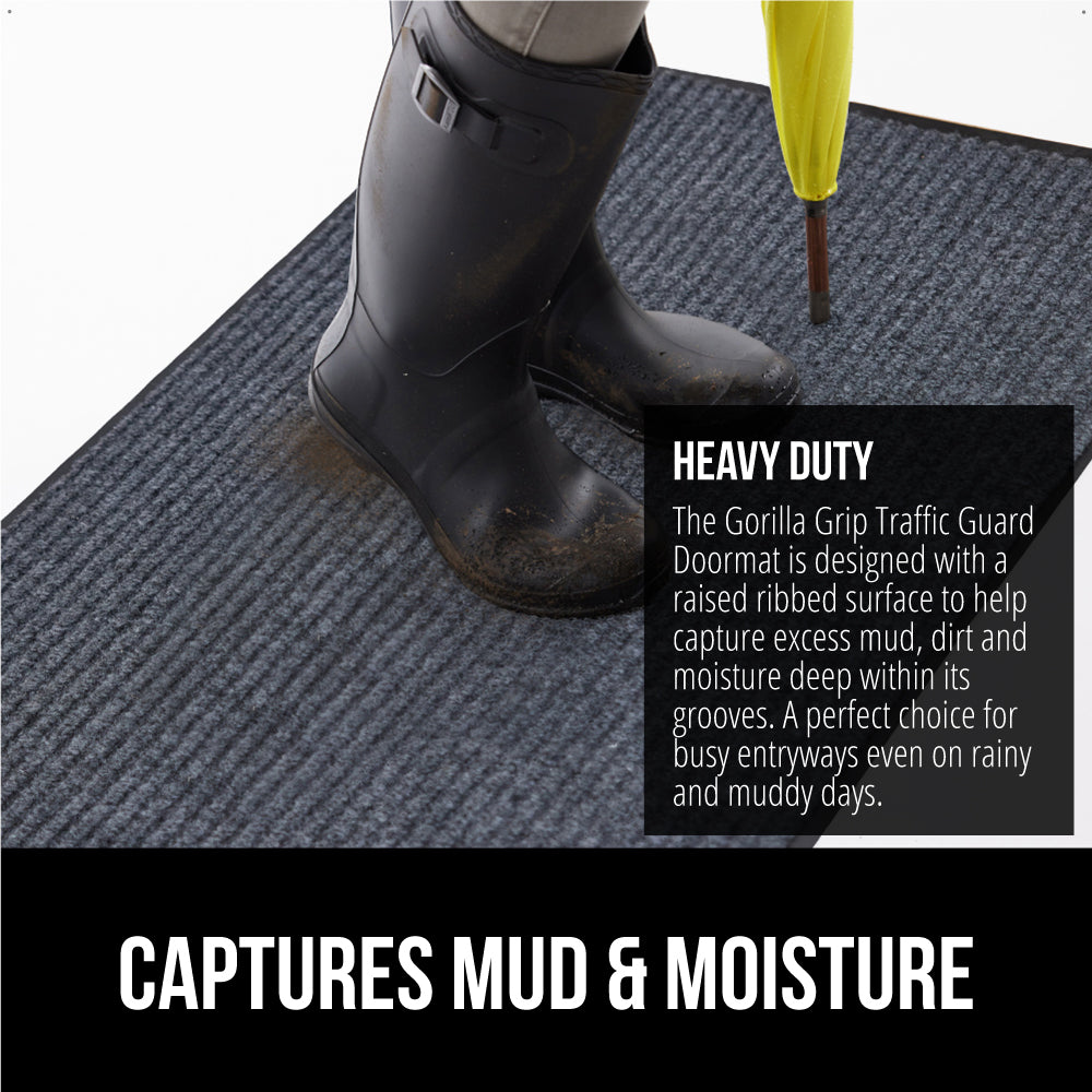 Traffic Guard Doormat Gorilla Grip