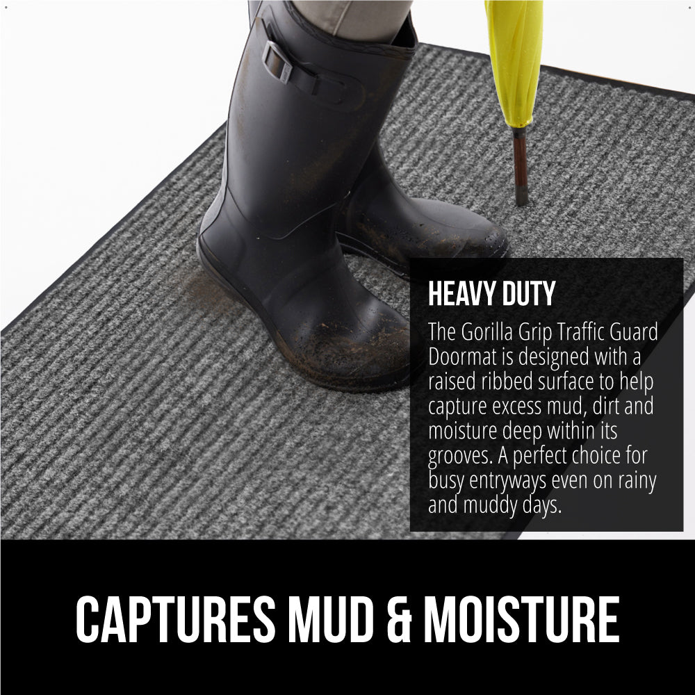 Traffic Guard Doormat Gorilla Grip