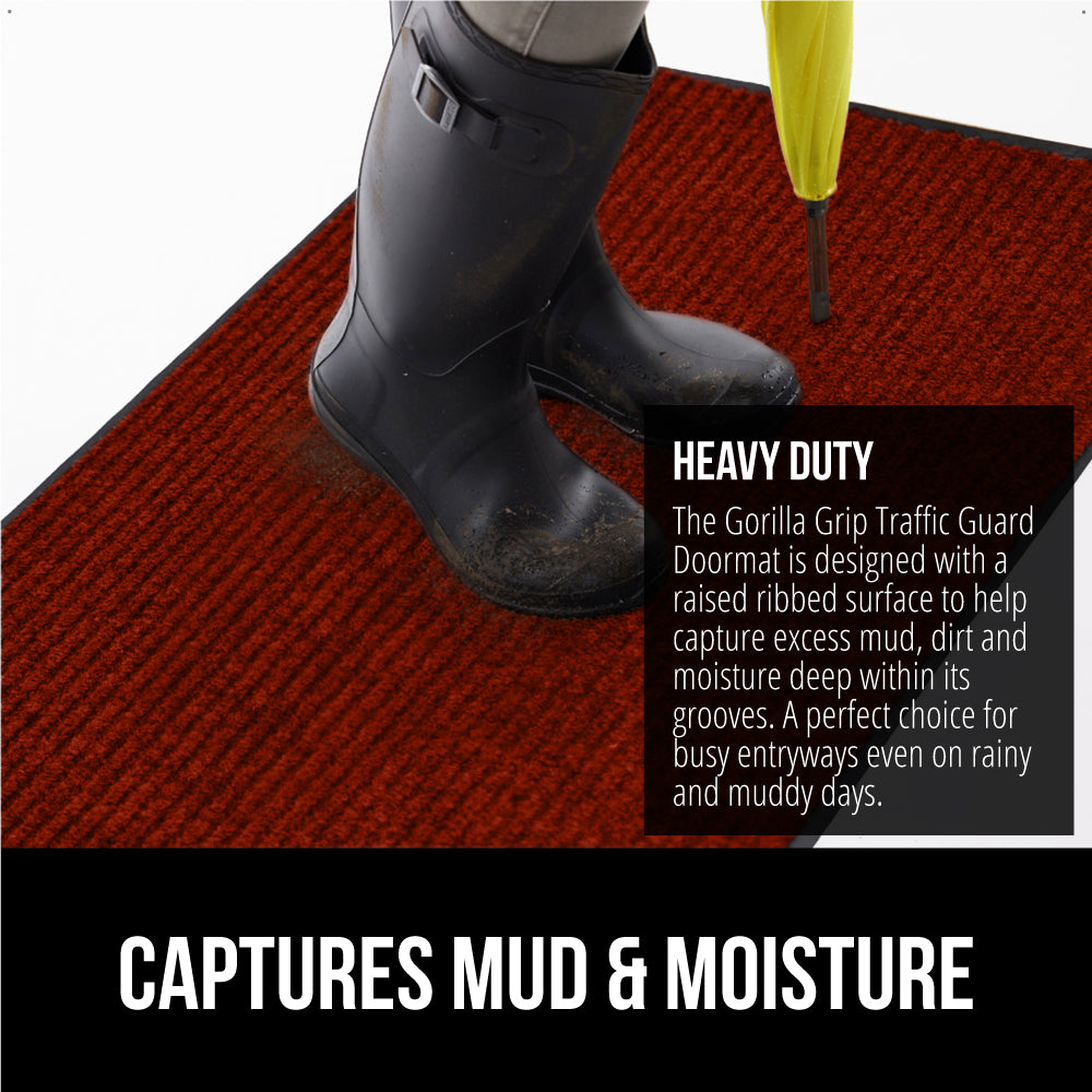 Traffic Guard Doormat Gorilla Grip