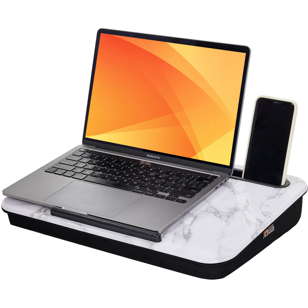 Compact Lap Desk Gorilla Grip Marble