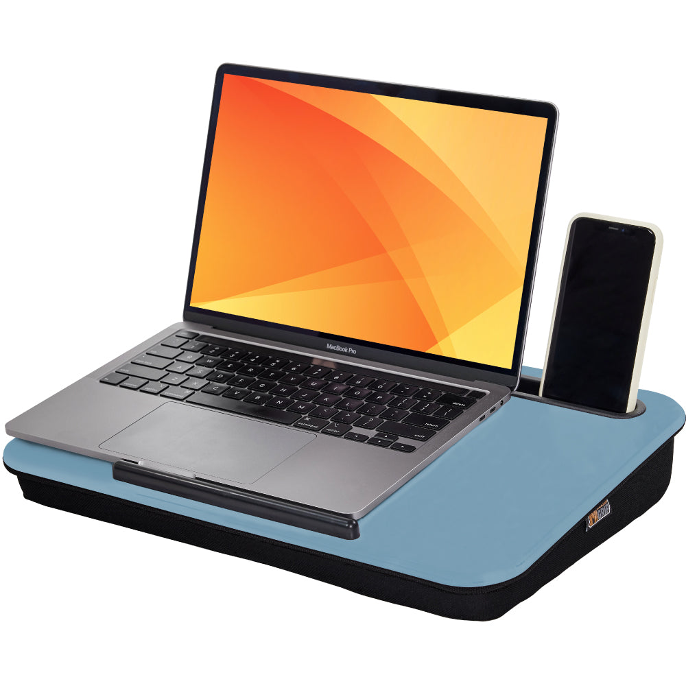 Compact Lap Desk Gorilla Grip Sky Blue