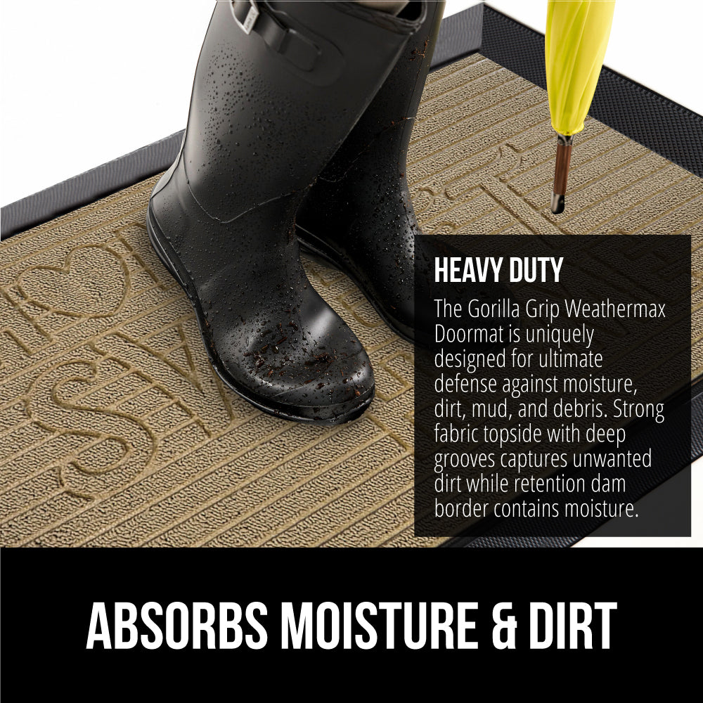 Weathermax Doormat Gorilla Grip