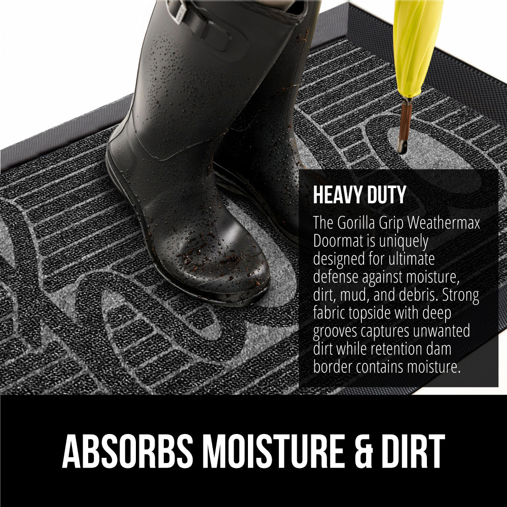 Hello Doormat Gorilla Grip