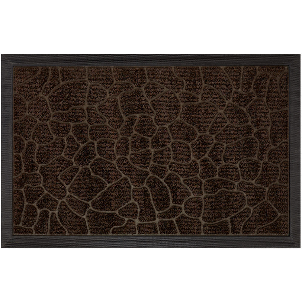 Weathermax Doormat Gorilla Grip Dark Brown Pebble 17" x 29"