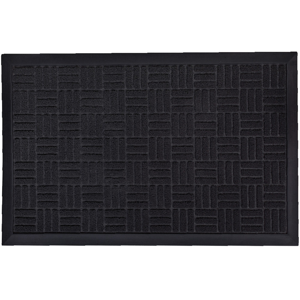 Weathermax Doormat Gorilla Grip Black Maze 17" x 29"