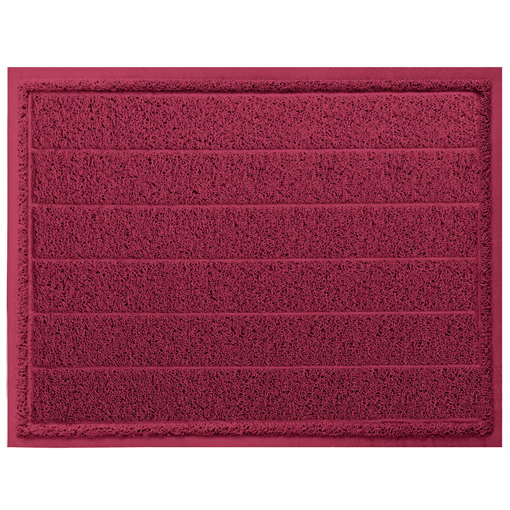 Dirt Grabber Doormat Gorilla Grip Burgundy 47"x35"