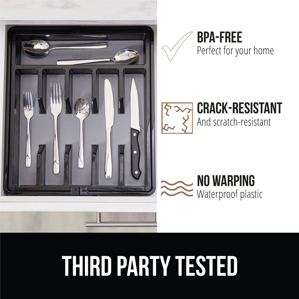 Flatware Organizer Gorilla Grip