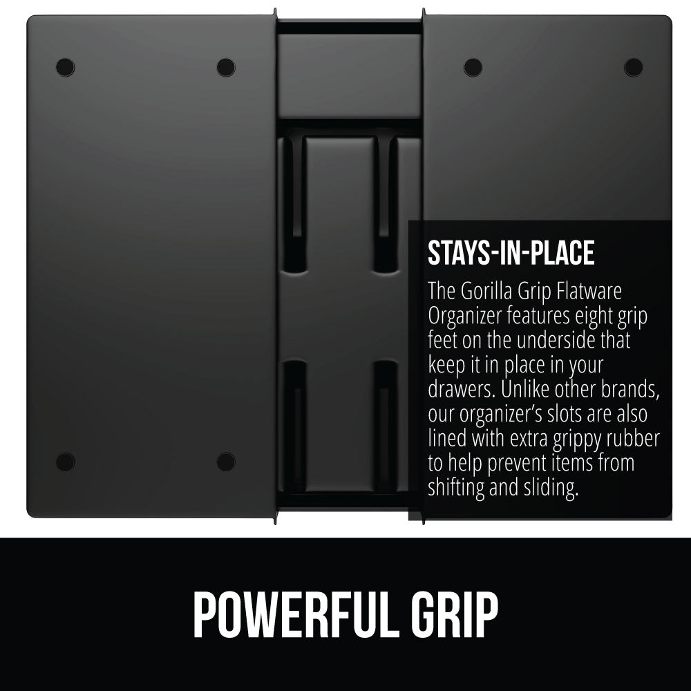 Flatware Organizer Gorilla Grip