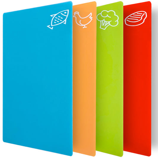 Flexible Cutting Board  Gorilla Grip Pack of 4