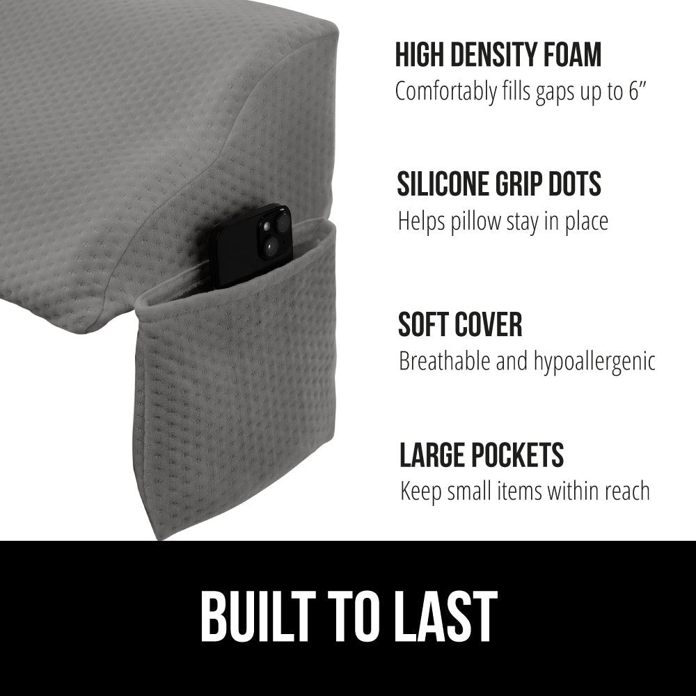 Headboard Gap Pillow  Gorilla Grip