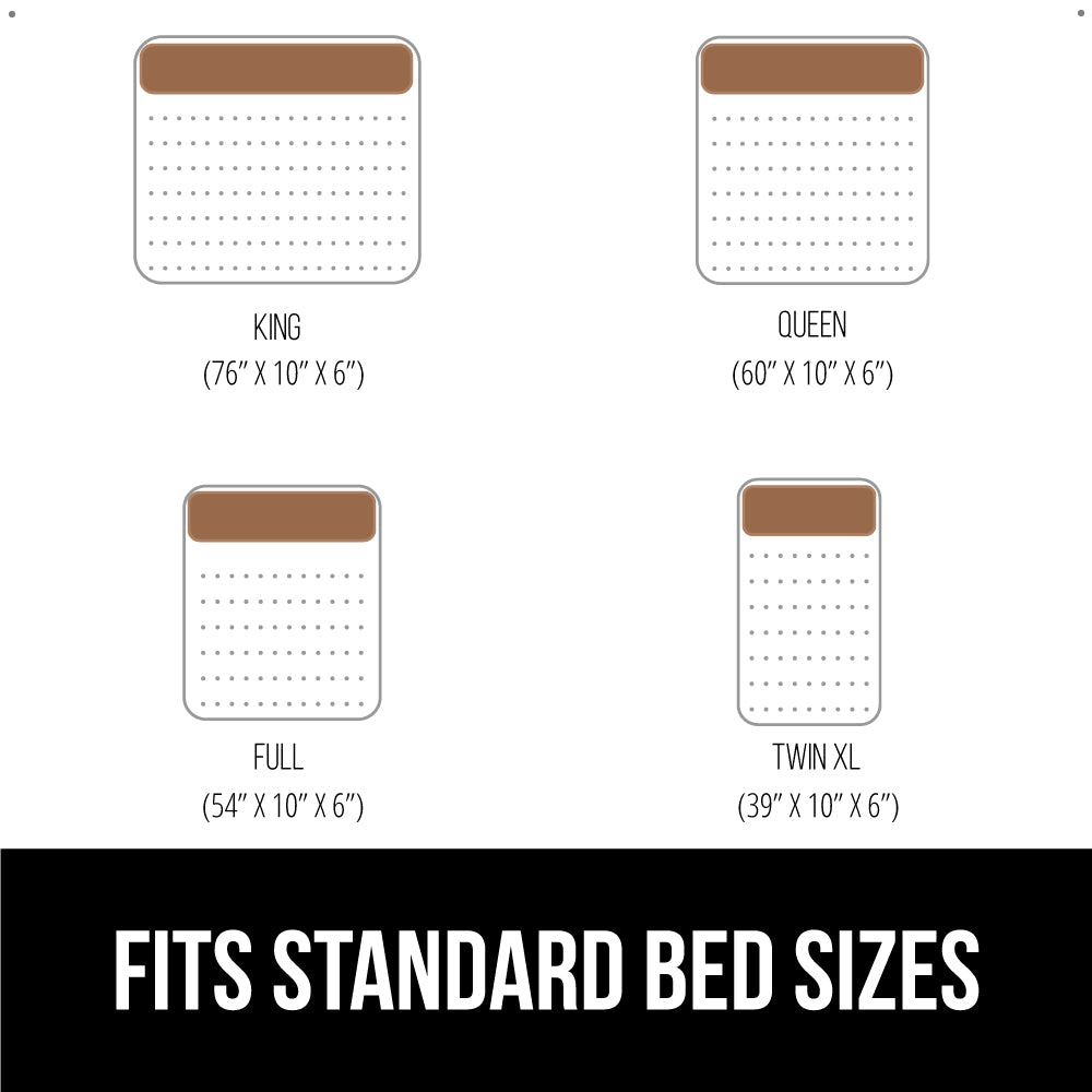 Headboard Gap Pillow  Gorilla Grip
