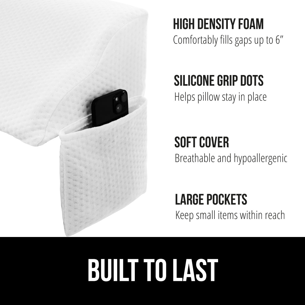 Headboard Gap Pillow  Gorilla Grip