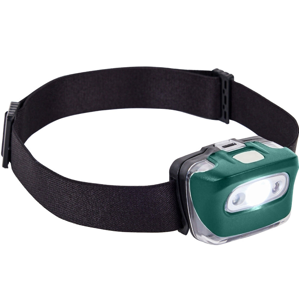 Headlamp Gorilla Grip Hunter Green 1 Pack