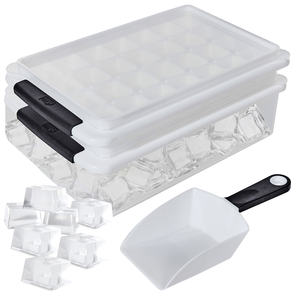 Ice Cube Bin Set Gorilla Grip Black