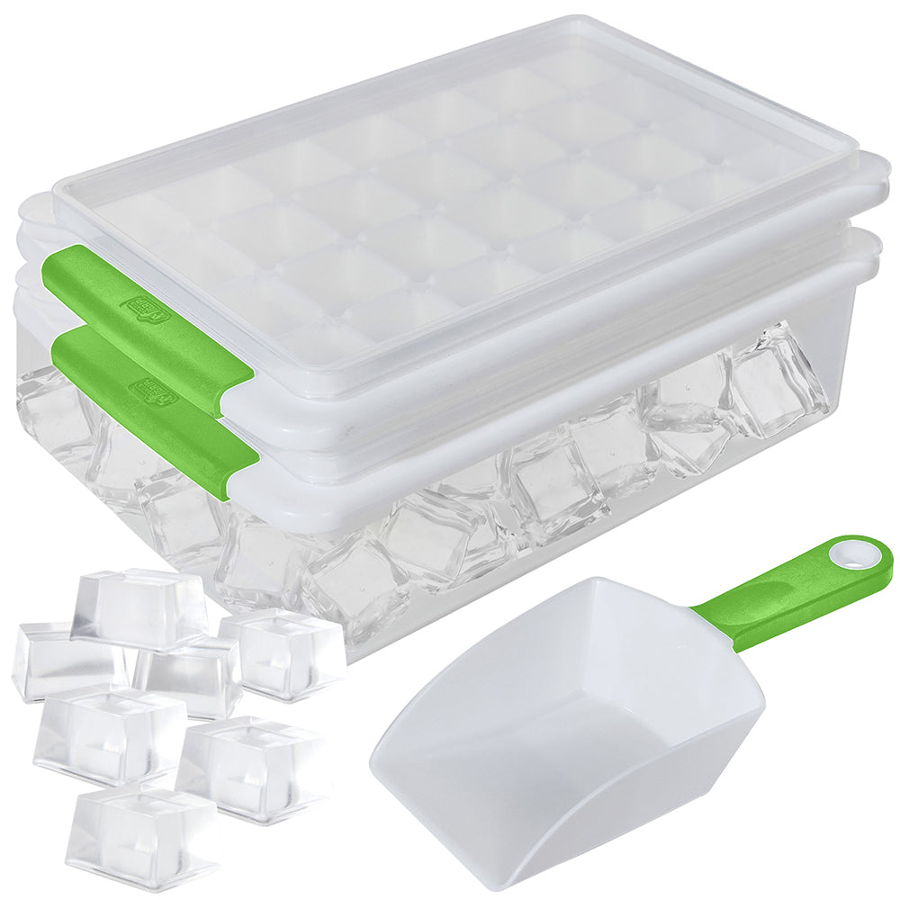 Ice Cube Bin Set Gorilla Grip Green
