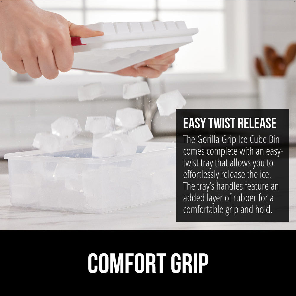 Ice Cube Bin Set Gorilla Grip