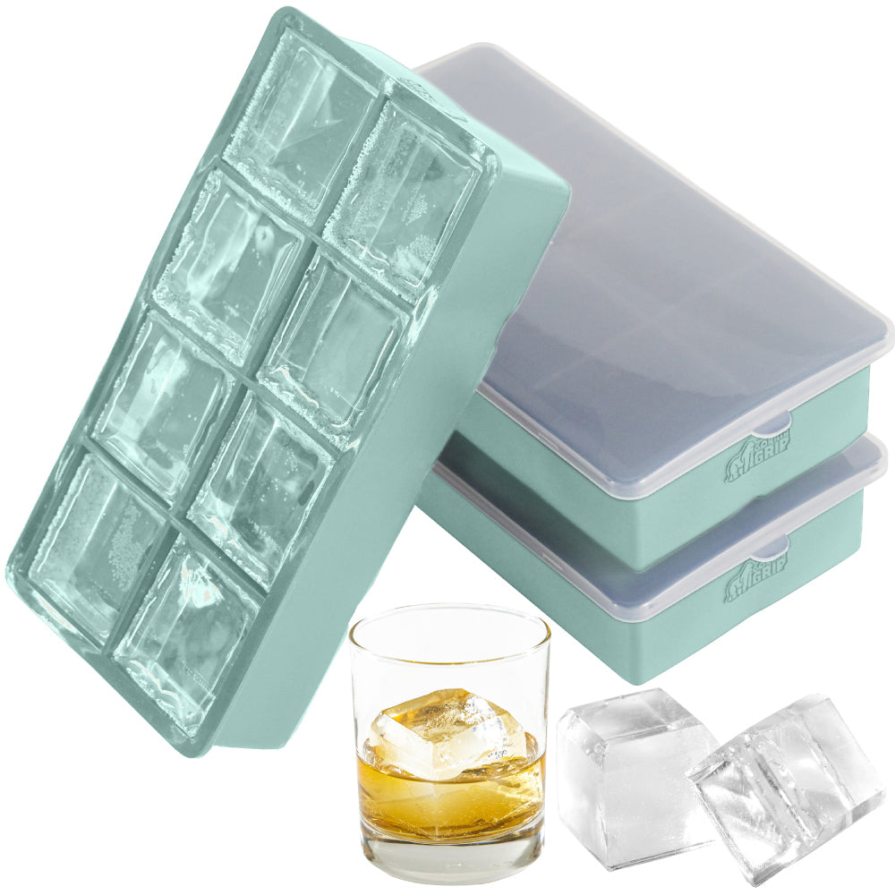 Large Ice Cube Mold Gorilla Grip Mint 1 Pack