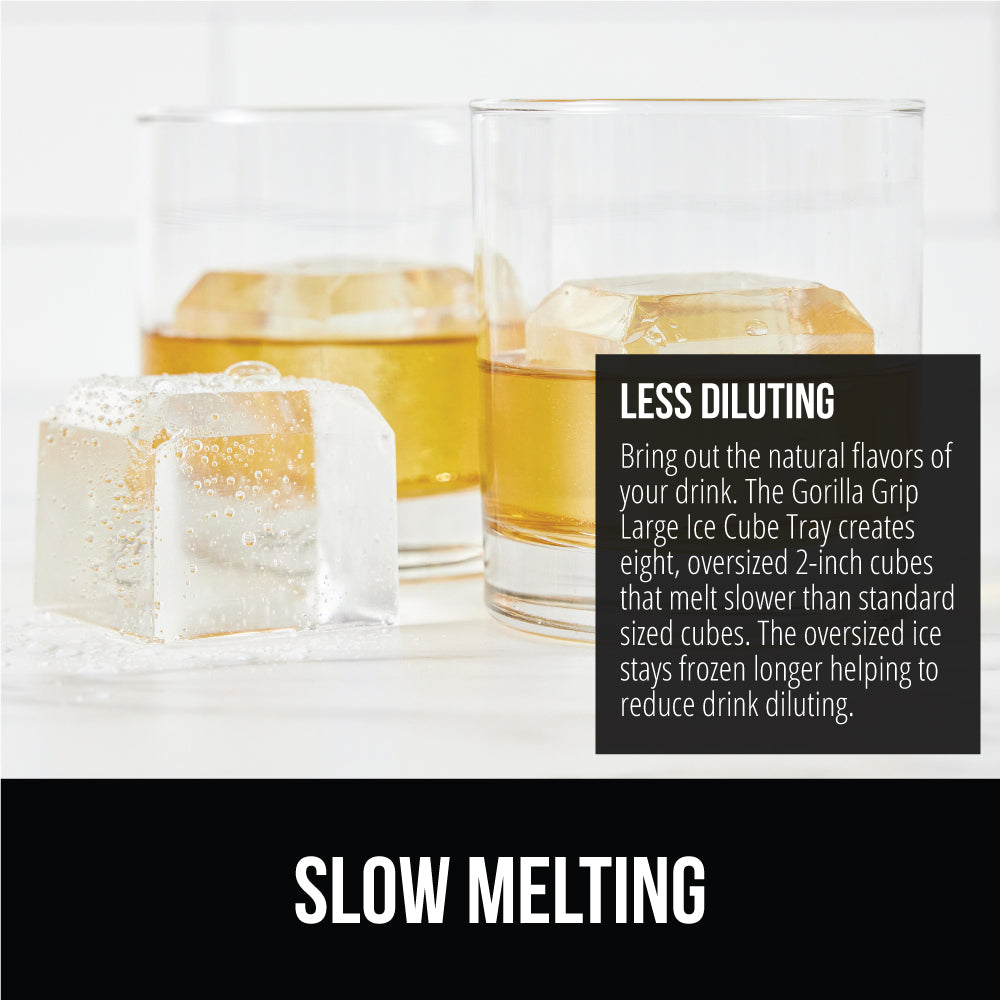 Large Ice Cube Mold Gorilla Grip