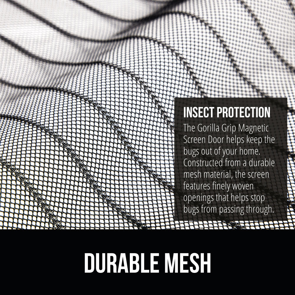 Magnetic Screen Door Gorilla Grip