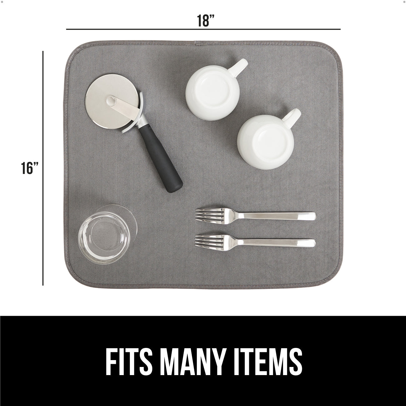 Microfiber Dish Drying Mat  Gorilla Grip