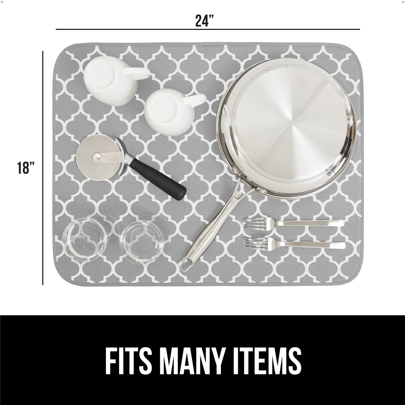 Microfiber Dish Drying Mat  Gorilla Grip