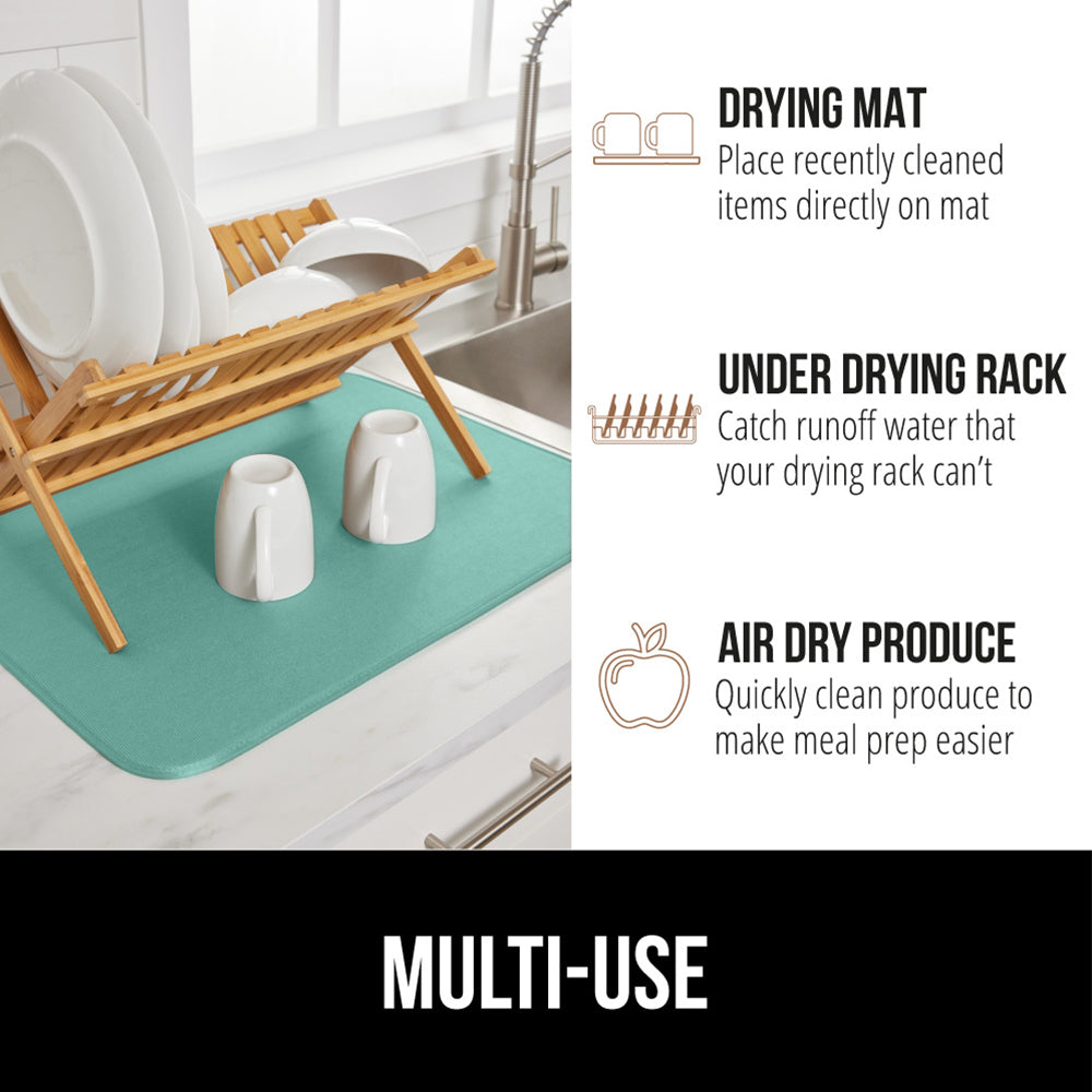 Microfiber Dish Drying Mat  Gorilla Grip