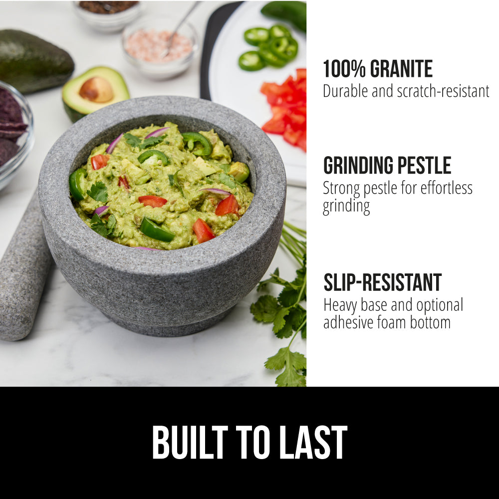 Mortar and Pestle Set Gorilla Grip
