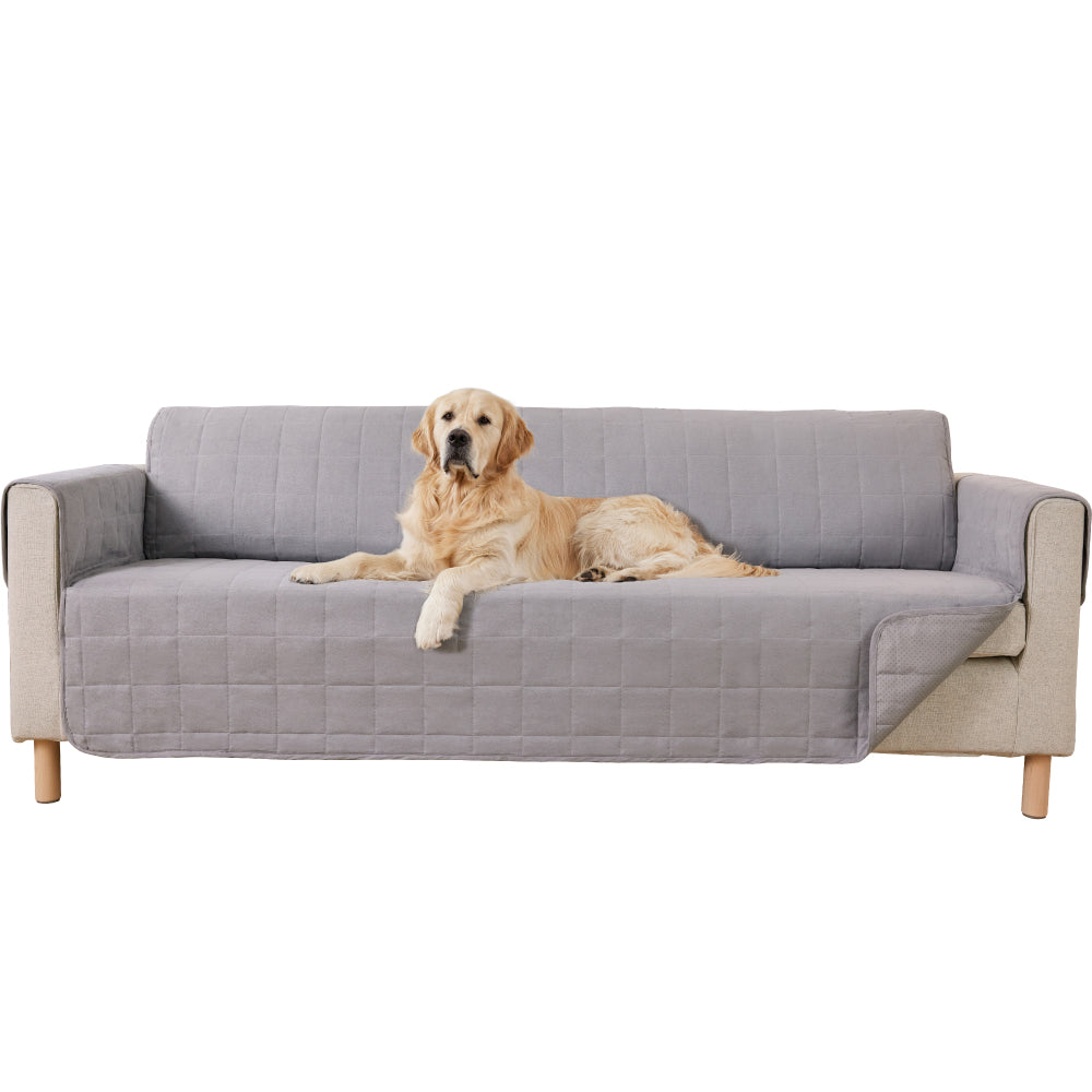Waterproof Couch Cover Gorilla Grip Gray Oversized Sofa