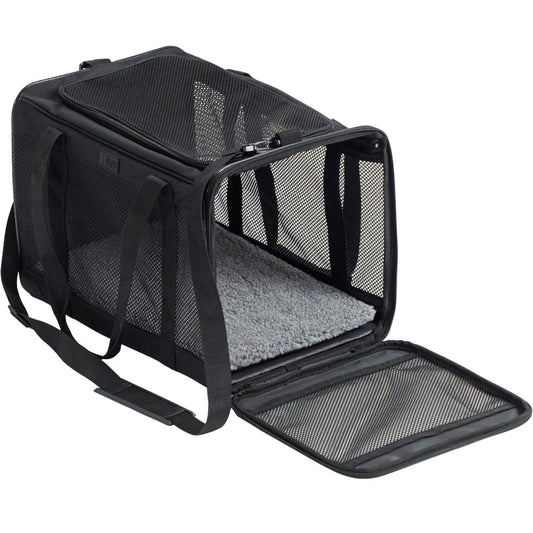 Pet Soft Travel Bag  Gorilla Grip Black