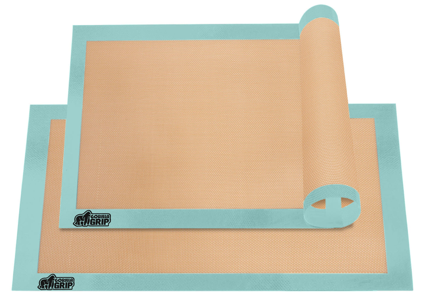 Silicone Baking Mat  Gorilla Grip Mint 11.75" x 8.25" (Quarter Sheet)